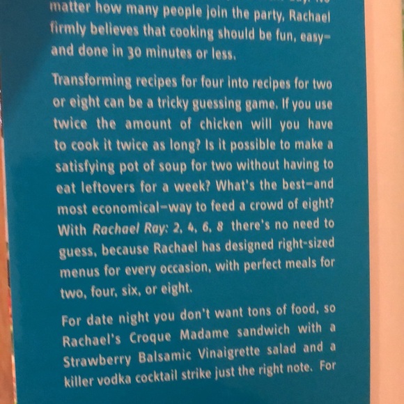 Bundle of Two Cookbooks by Rachael Ray - Picture 5 of 16